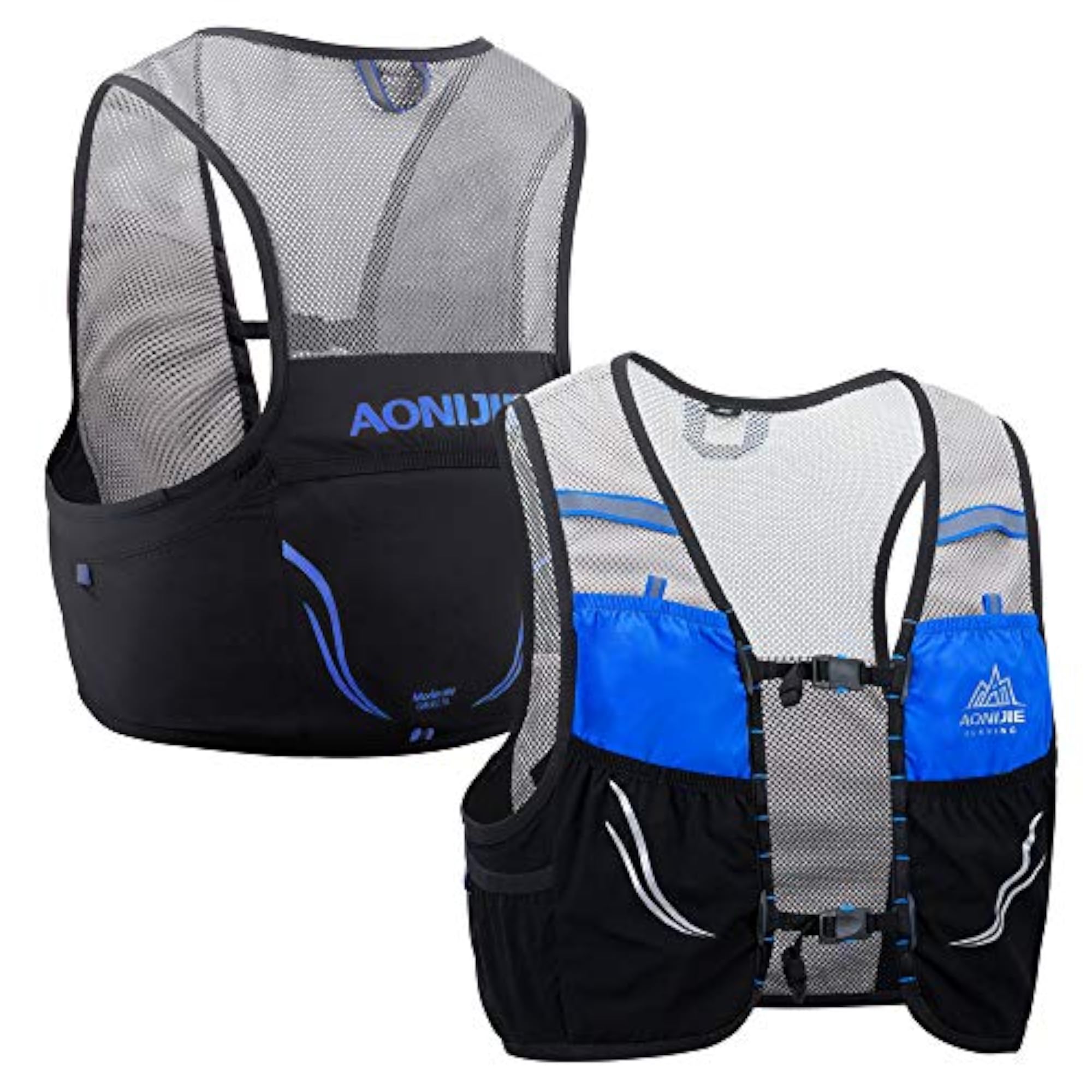 Outdoor Running Vest Mesh Breathable Hydration Rucksack